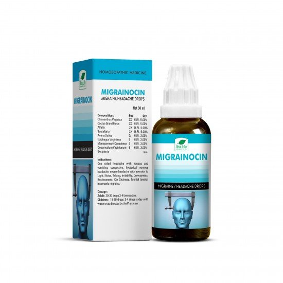 New Life Migrainocin Drops
