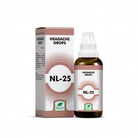 New Life NL 25 (Headache Drops) New Life NL 25 (Headache Drops)