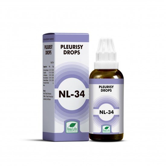 New Life NL 34 (Pleurisy Drops) New Life NL 34 (Pleurisy Drops)