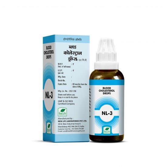 New Life NL 3 (Blood Cholesterol Drops) New Life NL 3 (Blood Cholesterol Drops)