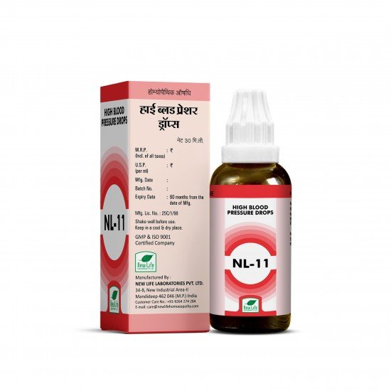 New Life NL 11 (High Blood Pressure Drops)