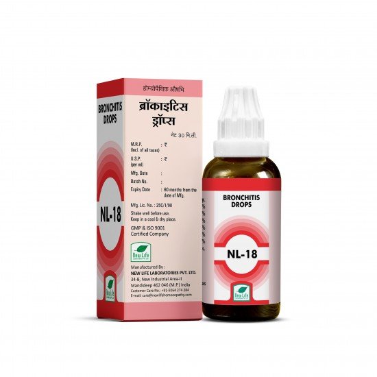 New Life NL 18 (Bronchitis Drops)