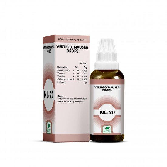 New Life NL 20 (Vertigo & Nausia Drops) New Life NL 20 (Vertigo & Nausia Drops)