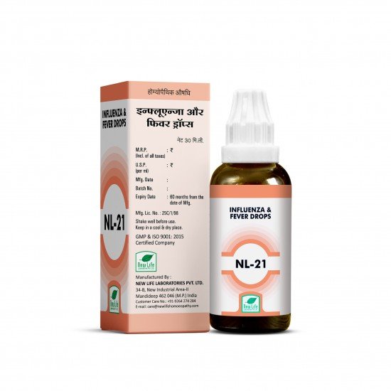 New Life NL 21 (Influenza & Fever Drops) New Life NL 21 (Influenza & Fever Drops)