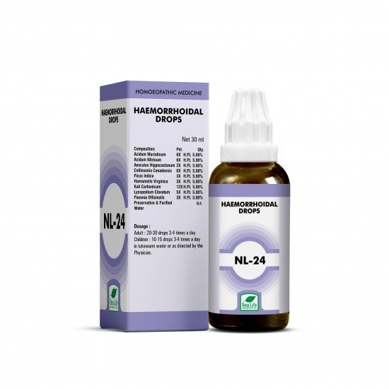 New Life NL 24 (Haemorrhoidal Drops) New Life NL 24 (Haemorrhoidal Drops)