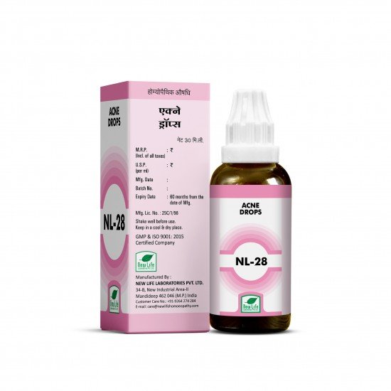 New Life NL 28 (Acne Drops) New Life NL 28 (Acne Drops)