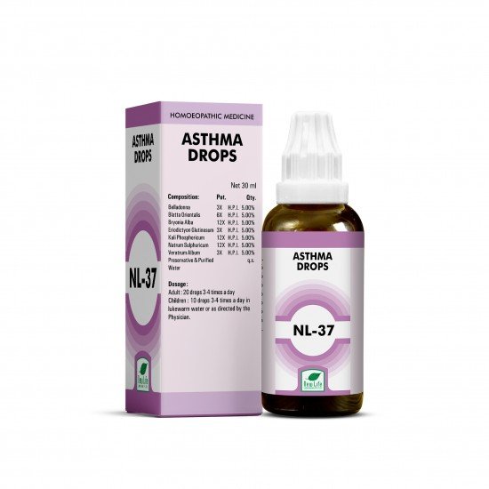 New Life NL 37 (Asthma Drops) New Life NL 37 (Asthma Drops)