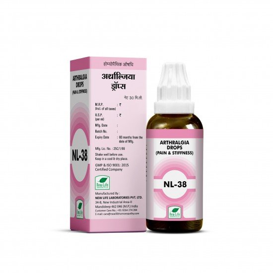 New Life NL 38 (Arthralgia Drops) New Life NL 38 (Arthralgia Drops)