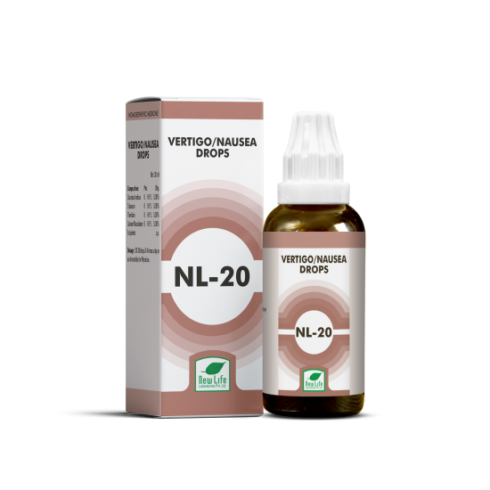 New Life NL 20 (Vertigo & Nausia Drops) New Life NL 20 (Vertigo & Nausia Drops)